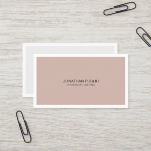 Harmonic Colours Artistic Design Modern Chic Business Card