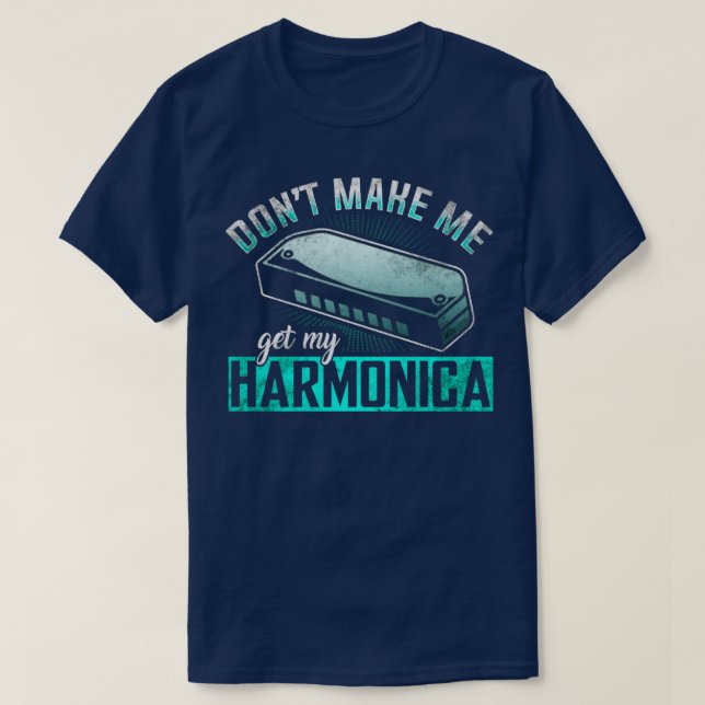 Harmonica7 T-Shirt (Design Front)