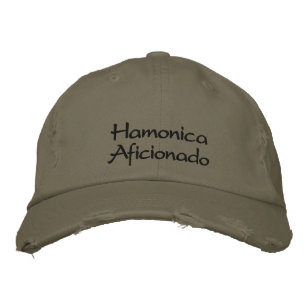 Harmonica Aficionado Casquette de baseball brodé