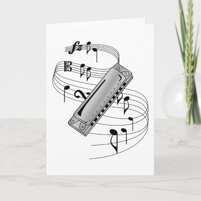 Harmonica Card (Front)
