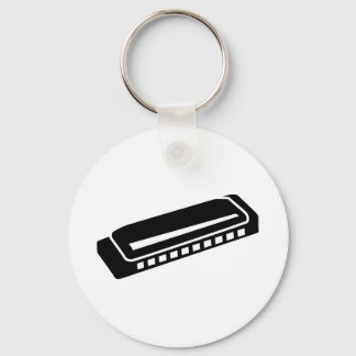 Harmonica Keychain