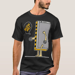 Harmonica Lover Wordplay Harmonicists Blow me Harm T-Shirt