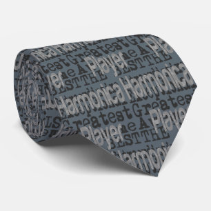 Harmonica Player Extraordinaire Tie
