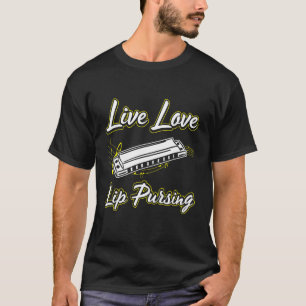 Harmonica Playing For Harmonica Player Harmonica T T-Shirt
