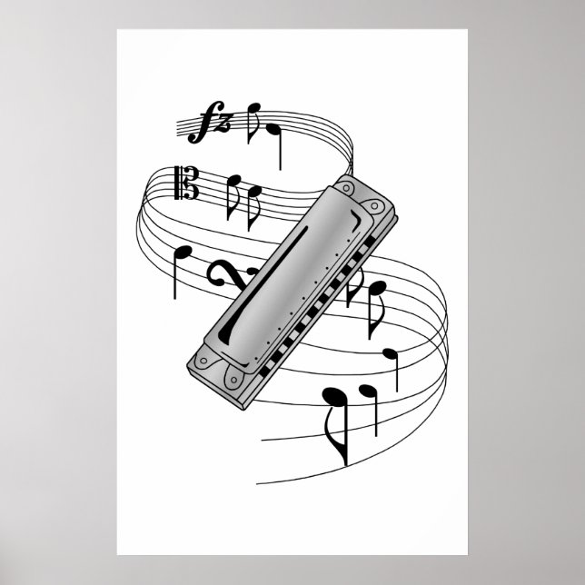 Harmonica Poster (Front)