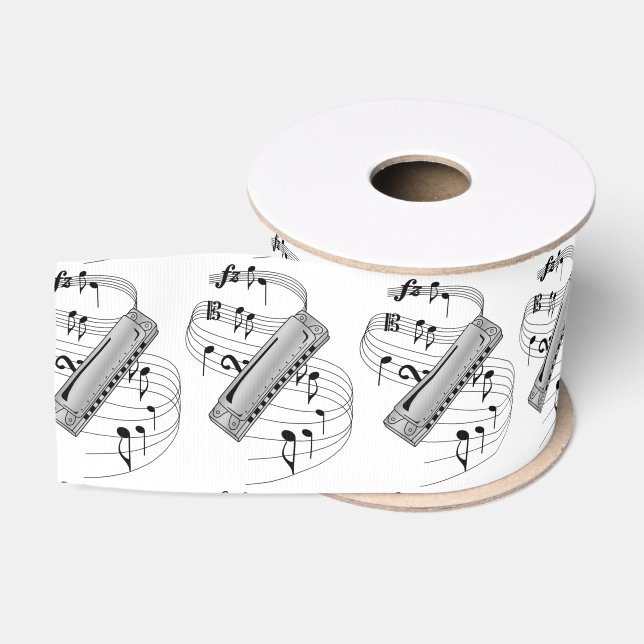Harmonica Ribbon Grosgrain Ribbon (Spool)