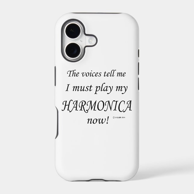 Harmonica Voices Say Must Play (Back)