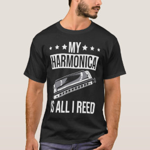 Harmonicist Reed Harmonica T-Shirt