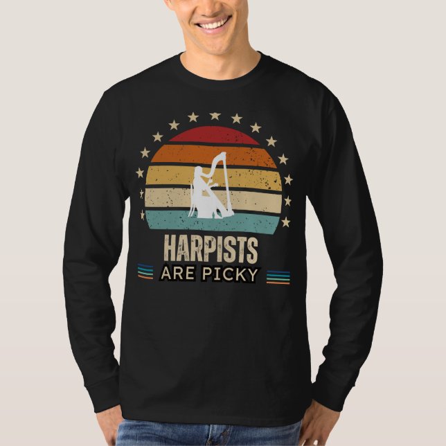 Harmonicists Are Picky Funny Tee - Perfect for Har (Front)