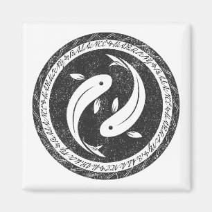 Harmonie : Aimant de poisson Yin-Yang