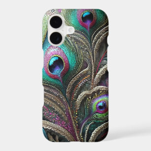 Harmonie de plumes iridescentes, Paon brillant 