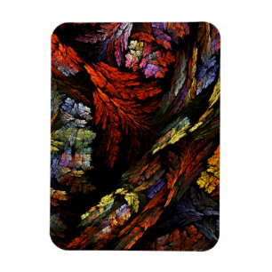 Harmonie des couleurs Magnet Art Abstrait Premium