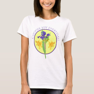 Harmonie florale vibrante Art Imprimer T-shirt
