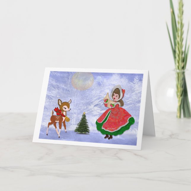 Harmonie noël carte de conception créative de LeeM (Devant)