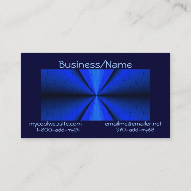 Harmonious Business Card (Front)