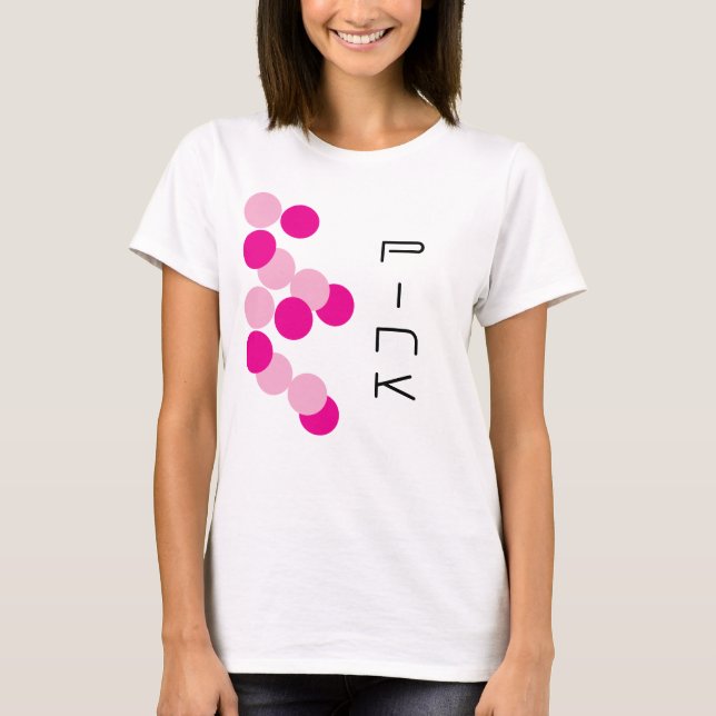 Harmonious Pink Fusion T-Shirt (Front)