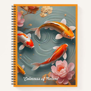"Harmonious Pond Life" Notebook