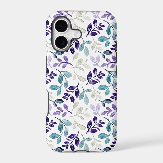 Harmonious Watercolor Leaves Design  (Back)