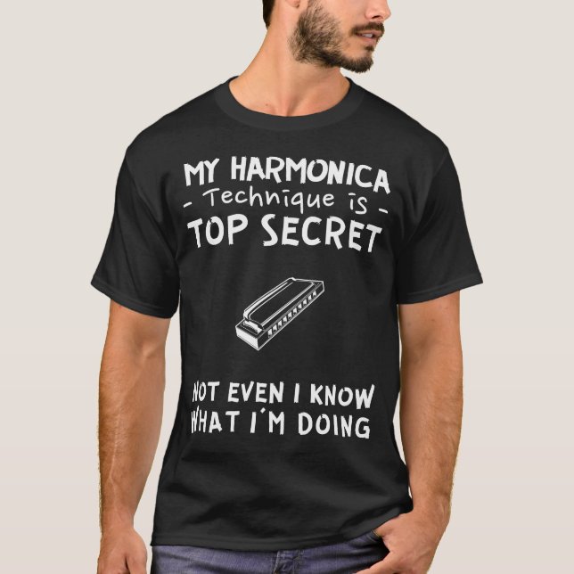 Harmonize the Mystery of My Harmonica Skills  Top (Front)