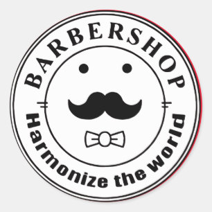 Harmonize the World Classic Round Sticker