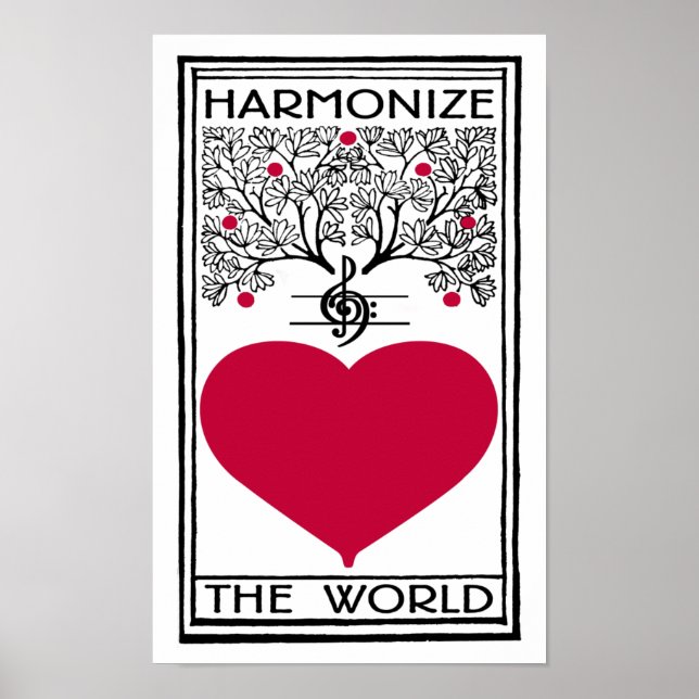 Harmonize The World Poster (Front)