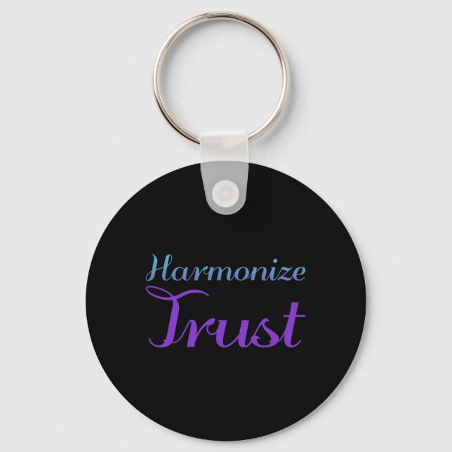 Harmonize Trust Prevention Design Keychain (Front)