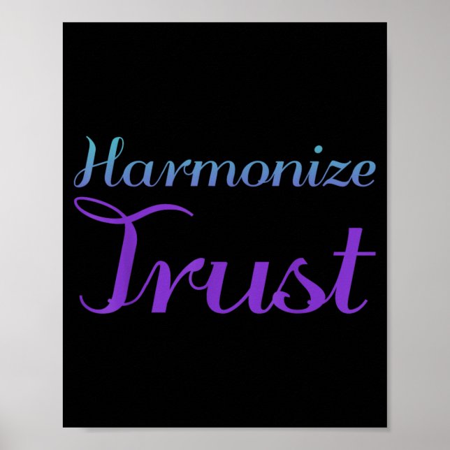 Harmonize Trust Prevention Design Poster (Front)