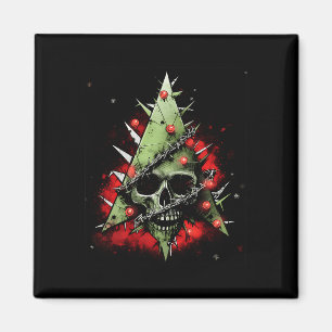 Harmonizing Contrasts Christmas Tree Meets Punk-Ro Magnet