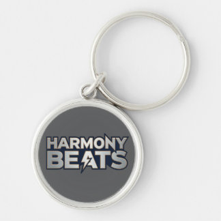Harmony Beats – Music Vibes Text Art Keychain
