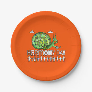 Harmony Day Australia Paper Plate