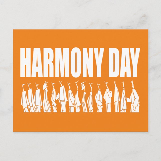Harmony day, Australia Postcard (Front)