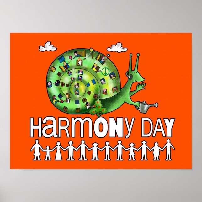 Harmony Day Australia  Poster (Front)