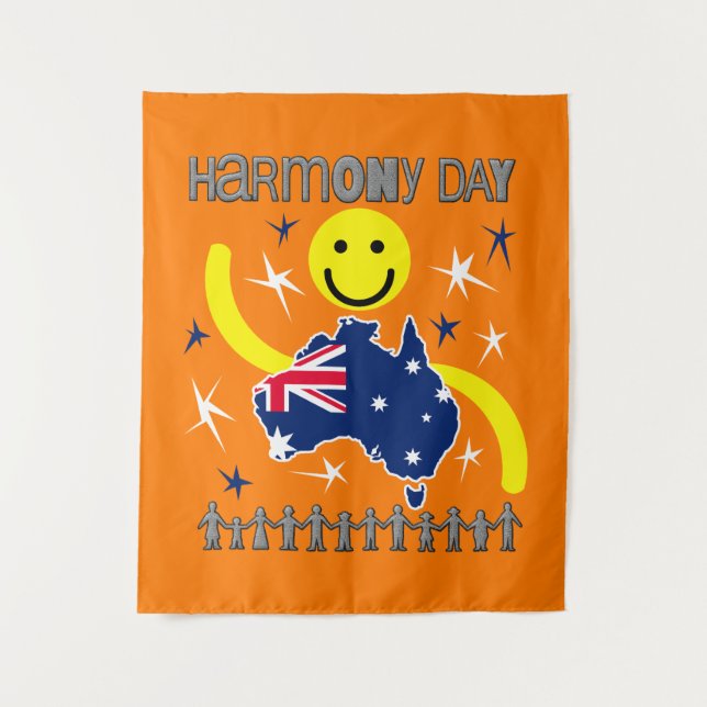 Harmony Day Australia  Tapestry (Front)