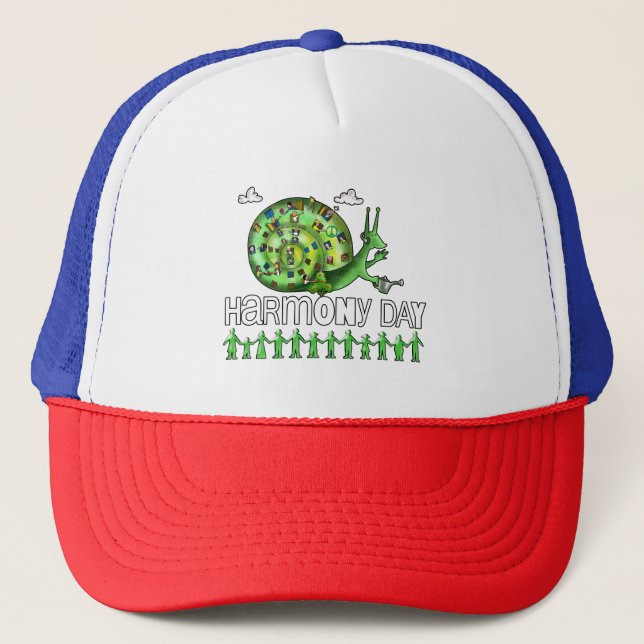 harmony day trucker hat (Front)