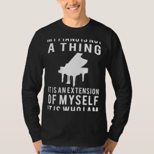 Harmony Defined: Express You with this Piano Exten T-Shirt