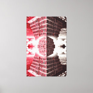Harmony & Discord: Tower of Babel Canvas Print