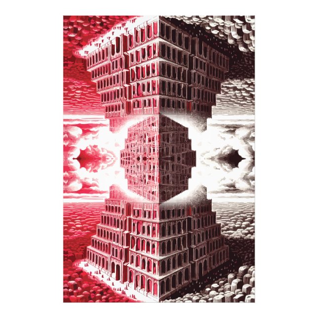 Harmony & Discord: Tower of Babel Photo Print (Front)