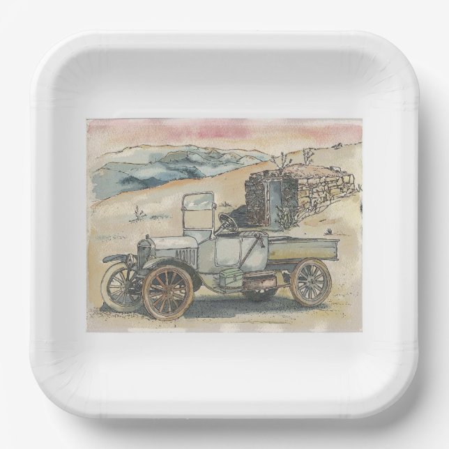 Harmony Hut Paper Plate (Front)