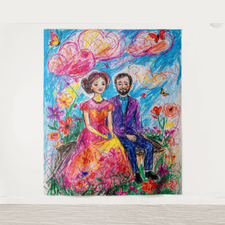 Harmony in Bloom Tapestry