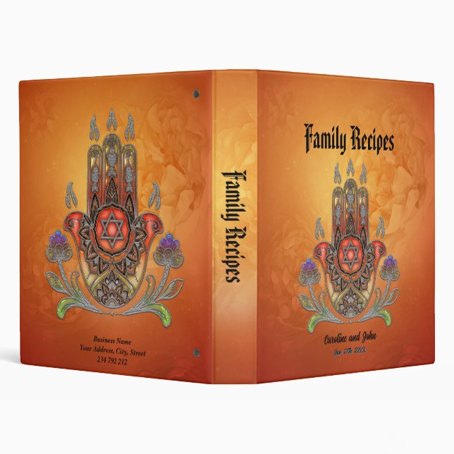 Harmony in colour and form binder (Background)