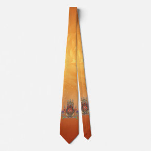 Harmony in colour and form tie