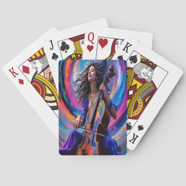 Harmony in Colour Playing Cards (Back)