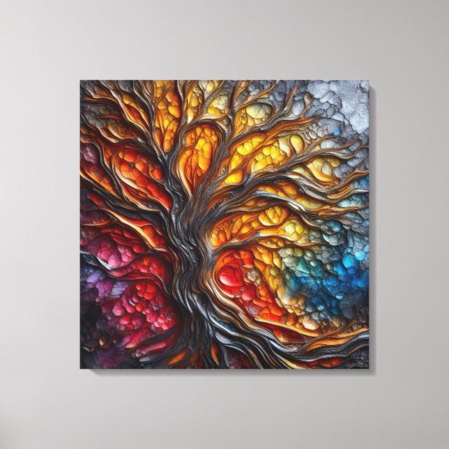 Harmony in Decay Canvas Print (Front)