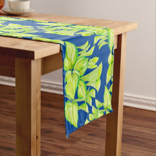 'Harmony in Green' on a Table Runner