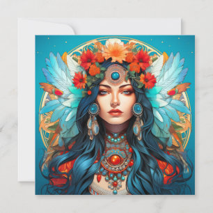 Harmony in Heritage - Art Nouveau Design Invitation