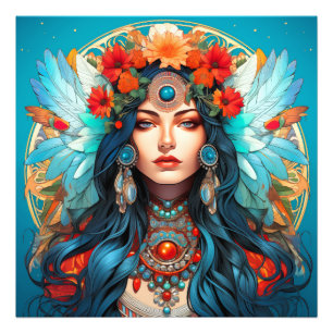 Harmony in Heritage - Art Nouveau Design Photo Print