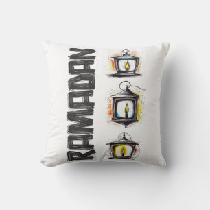 Harmony in Heritage Your Unique Ramadan Experience Throw Pillow