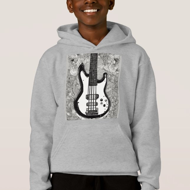Harmony in Lines: Diverse Instruments T-Shirt (Front)