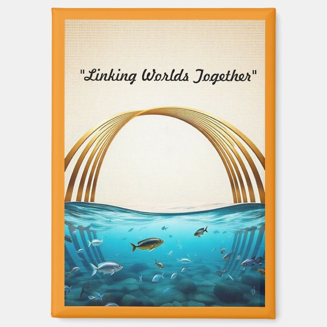"Harmony in Nature" Magnet (Front)