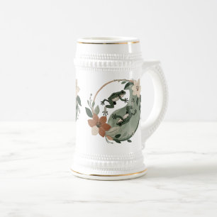 Harmony in the Wetlands – Peaceful Nature Beer Stein